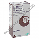 Beclazone Inhaler (Beclometasone Dipropionate) - 100mcg (200 Doses)